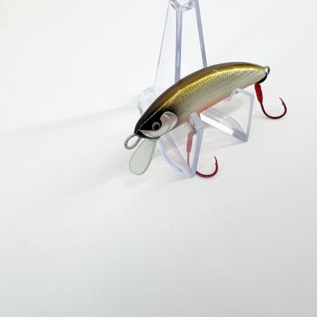  MOJO handmade works 45 ルアー ミノー 約5cm  渓流 ブラウン x オレンジ