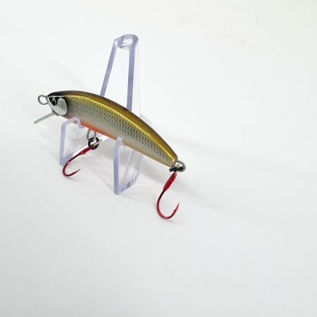  MOJO handmade works 45 ルアー ミノー 約5cm  渓流 ブラウン x オレンジ