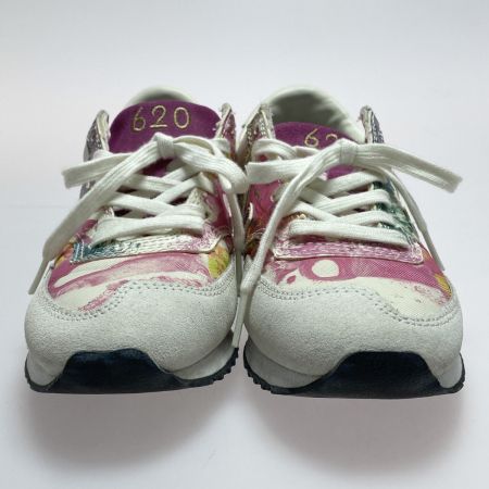  NEW BALANCE ニュー・バランス キャンバススニーカー SIZE 23cm 程度B ピンク