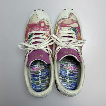  NEW BALANCE ニュー・バランス キャンバススニーカー SIZE 23cm 程度B ピンク