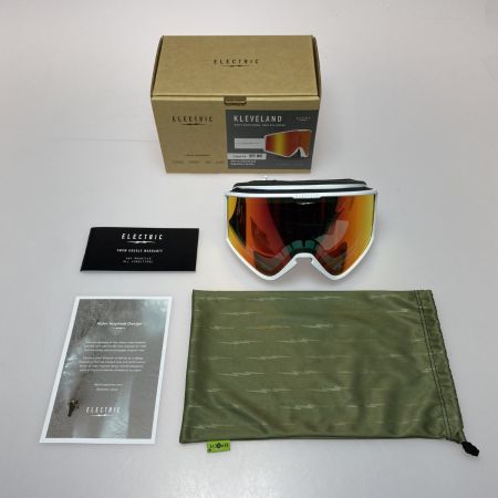  ELECTRIC エレクトリック ゴーグル 程度A 箱付 ホワイト