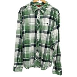 §§ SIMMS フィッシングウェア フィッシングシャツ 長袖フランネルシャツ SIZE US M チェック柄 Bランク