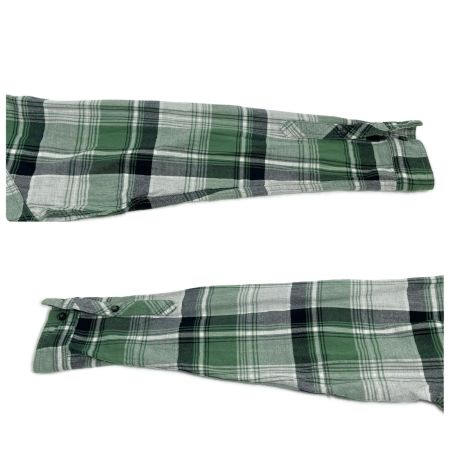  SIMMS フィッシングウェア フィッシングシャツ 長袖フランネルシャツ SIZE US M チェック柄