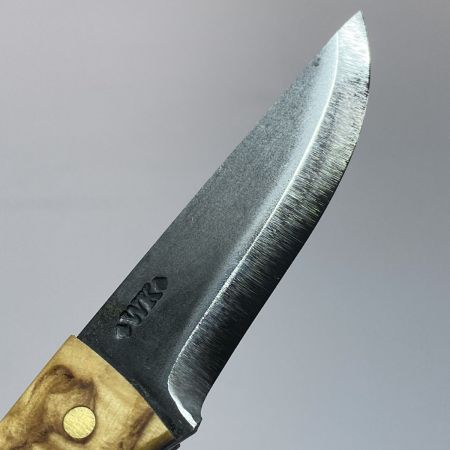  WINKLER KNIVES WK 木柄 レザーシース付 ナイフ 程度B