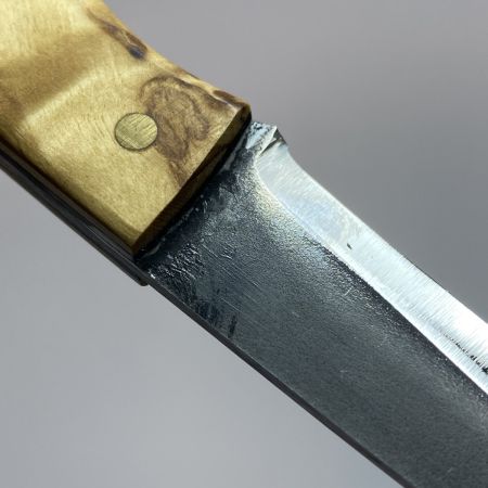  WINKLER KNIVES WK 木柄 レザーシース付 ナイフ 程度B