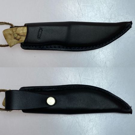  WINKLER KNIVES WK 木柄 レザーシース付 ナイフ 程度B