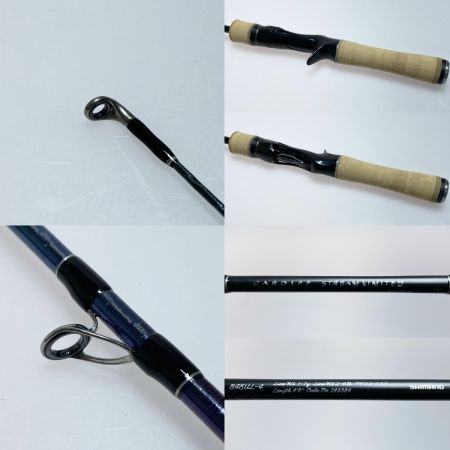  SHIMANO シマノ カーディフストリームリミテッド B48UL-4 243584 ルアーロッド 程度A