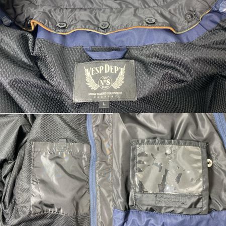  VESP DEPT スノーボードウェア(ジャケット) SIZE L ネイビー ネイビー