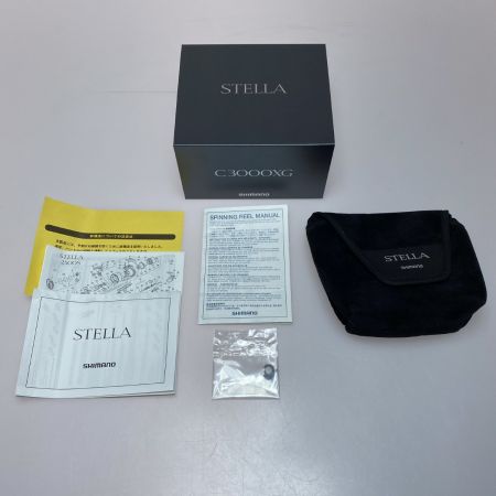  SHIMANO シマノ 22ステラ C3000XG 043924 スピニングリール 程度AB 箱有