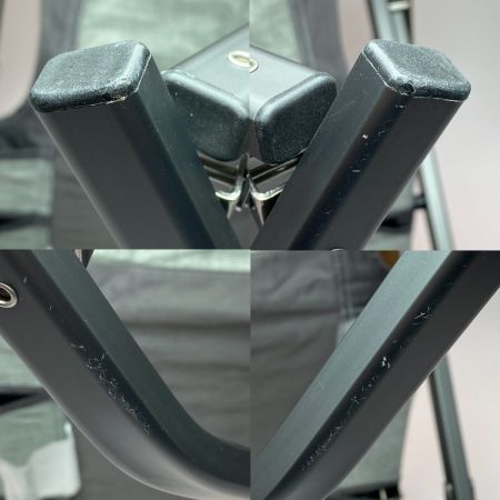  snowpeak スノーピーク 65周年限定ローチェアショートメランジグレー LV-09 アウトドアチェア 程度A