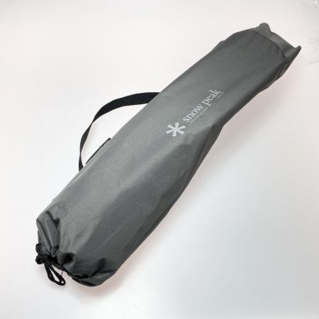  snowpeak スノーピーク 65周年限定ローチェアショートメランジグレー LV-09 アウトドアチェア 程度A