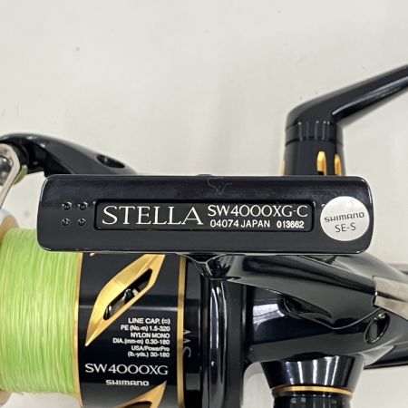  SHIMANO シマノ STELLA 20ステラSW 4000XG 04074 スピニングリール