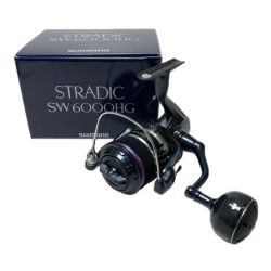 §§ SHIMANO シマノ 20ストラディックSW 6000HG 04246 スピニングリール 程度AB 箱有 Aランク