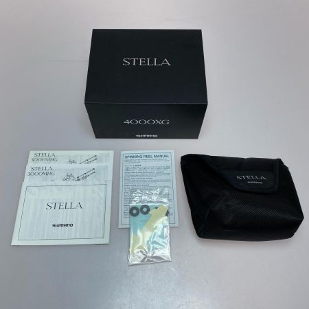  SHIMANO シマノ 18ステラ 4000XG 03809 スピニングリール 程度AB