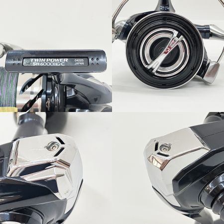  SHIMANO シマノ TWINPOWER SW 21 ツインパワーSW 6000HG 04225 スピニングリール