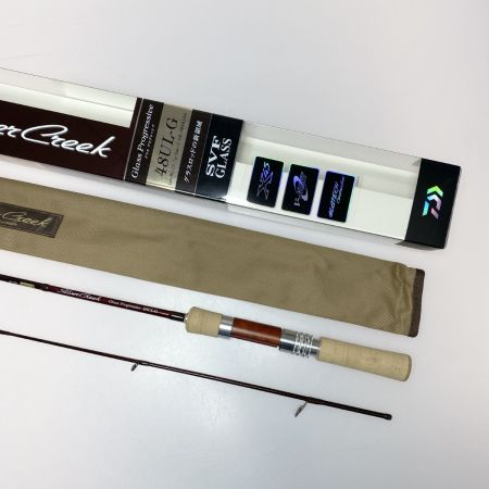  DAIWA ダイワ シルバークリーク グラスプログレッシブ48UL-G 05809520 ルアーロッド 程度A