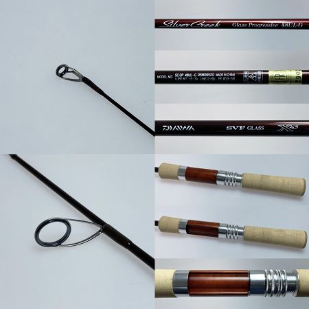  DAIWA ダイワ シルバークリーク グラスプログレッシブ48UL-G 05809520 ルアーロッド 程度A