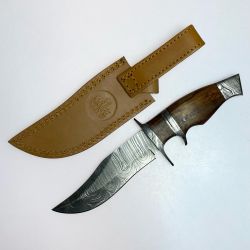 §§ KNIFE KING ダマスカス鋼 サバイバルナイフ 程度B Bランク