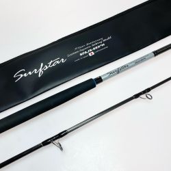 §§ PALMS パームス サーフスターJカスタム ガイドクラック、茶サビ軽、グリップテカリ SFAJS-98X4H ルアーロッド 程度BC Cランク