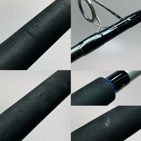  PALMS パームス サーフスターJカスタム ガイドクラック、茶サビ軽、グリップテカリ SFAJS-98X4H ルアーロッド 程度BC