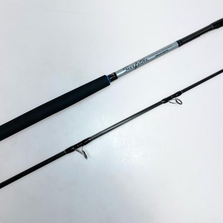  PALMS パームス サーフスターJカスタム ガイドクラック、茶サビ軽、グリップテカリ SFAJS-98X4H ルアーロッド 程度BC