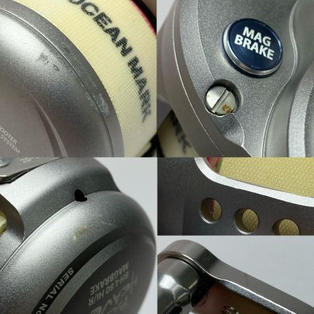  STUDIO OCEAN MARK ブルーヘブン BH-L80Hi/R ベイトリール 程度BC 