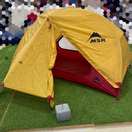  MSR エムエスアール ドームテント エリクサー2 イエロー
