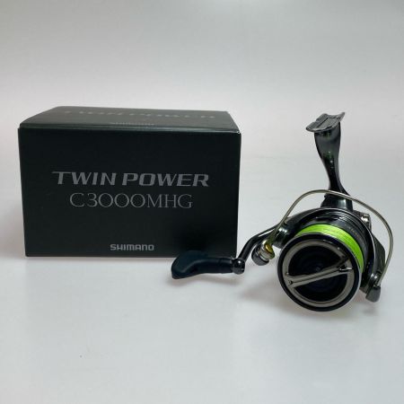  SHIMANO シマノ SHIMANO シマノ 24ツインパワー C3000MHG 程度A スピニングリール 046819 046819