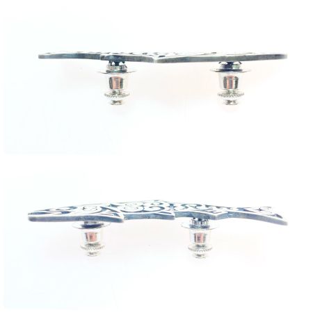  M-AIRE Mアイレ シルバーピンバッチ 程度B