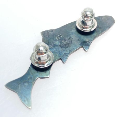  M-AIRE Mアイレ シルバーピンバッチ 程度B