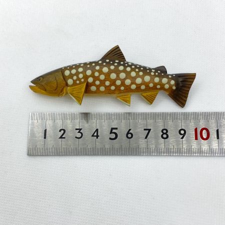  T-CRAFT アメマス ブローチ 程度AB