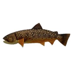 §§ T-CRAFT オショロコマ ブローチ 程度AB Bランク