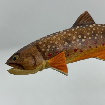  T-CRAFT オショロコマ ブローチ 程度AB