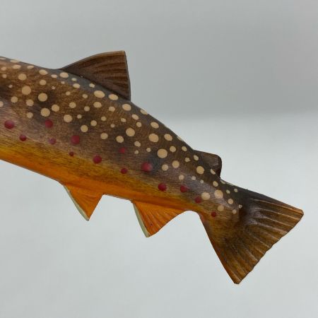  T-CRAFT オショロコマ ブローチ 程度AB