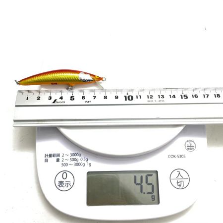  WooDream ウッドリーム ルアー ミノー Arbor アルボル 70F 赤金オレンジベリー 4.5g