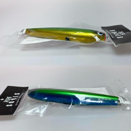  SOULS ソウルズ コムソー225-140g/シイラ ポッパー 未使用品(S)