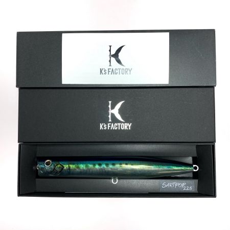  K`s FACTORY サートポップ225/ブルーバック ルアー ポッパー 程度A