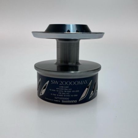  SHIMANO シマノ スプール SHIMANO 夢屋 SW20000MAX 程度C エッジキズ有