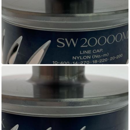  SHIMANO シマノ スプール SHIMANO 夢屋 SW20000MAX 程度C エッジキズ有