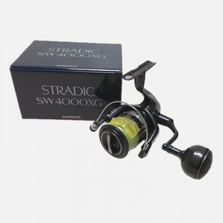  SHIMANO シマノ 20ストラディック SW4000XG 程度BC 箱付 エッジキズ有 スピニングリール 04242