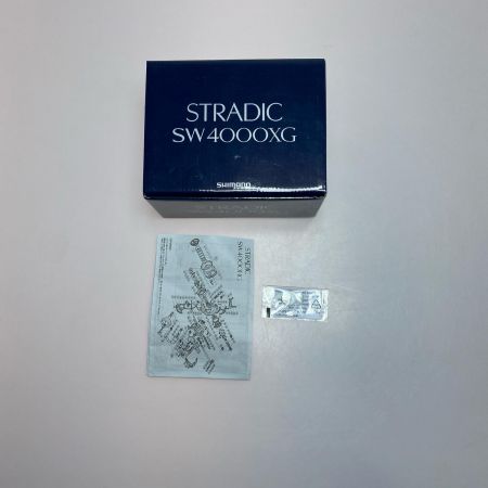  SHIMANO シマノ 20ストラディック SW4000XG 程度BC 箱付 エッジキズ有 スピニングリール 04242