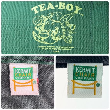  Kermit Chair アウトドアチェア 座面穴有 程度C 