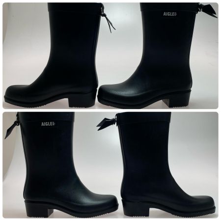  AIGLE エーグル ミリカ ラバーブーツ  SIZE 22.5cm 程度B レディース レインシューズ ブラック