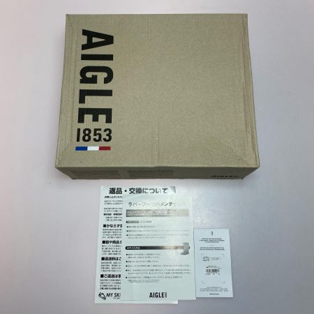  AIGLE エーグル ミリカ ラバーブーツ  SIZE 22.5cm 程度B レディース レインシューズ ブラック