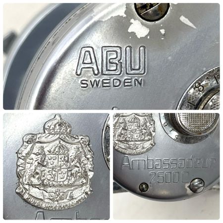 ABU アブ ベイトリール アンバサダー 2500C フットナンバー 770400 本体のみ シルバー