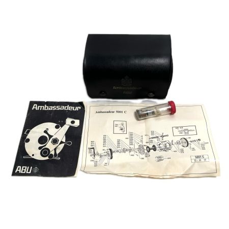 ABU ベイトリール Ambassador アンバサダー 5001C  ケース・取説付 730401