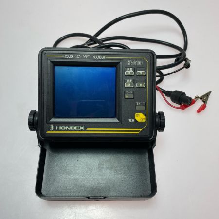 HONDEX 魚群探知機 振動子付き 乾電池式 程度C HE-6100