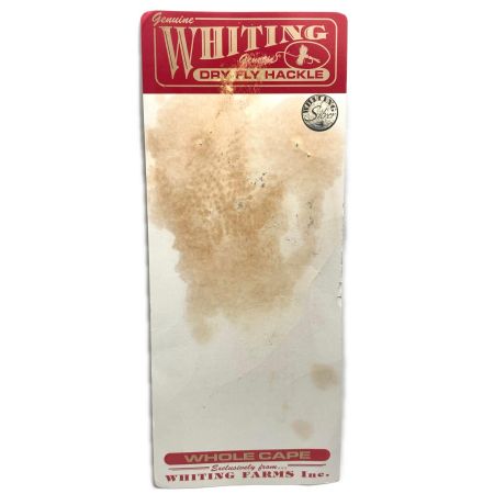  Whiting Farms ホワイティング シルバーグレード コックネック ダークダイドダン ルースターケープ
