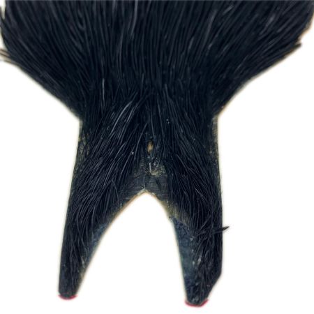 フライタイイング用マテリアル WHITING ホワイティング ハックルケープ コックネック ブラック GRADE２