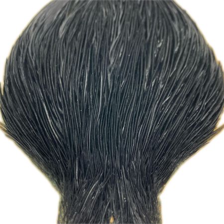 フライタイイング用マテリアル WHITING ホワイティング ハックルケープ コックネック ブラック GRADE２